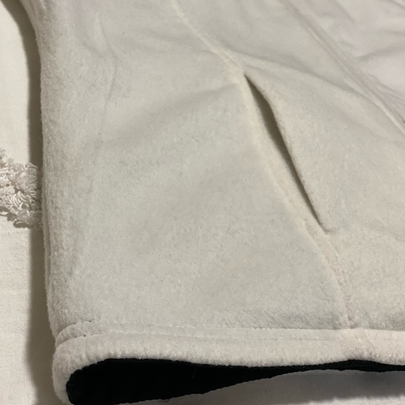 Karen Scott Sport Black Quilted and White Fleece Reversible Vest XL - Picture 9 of 13